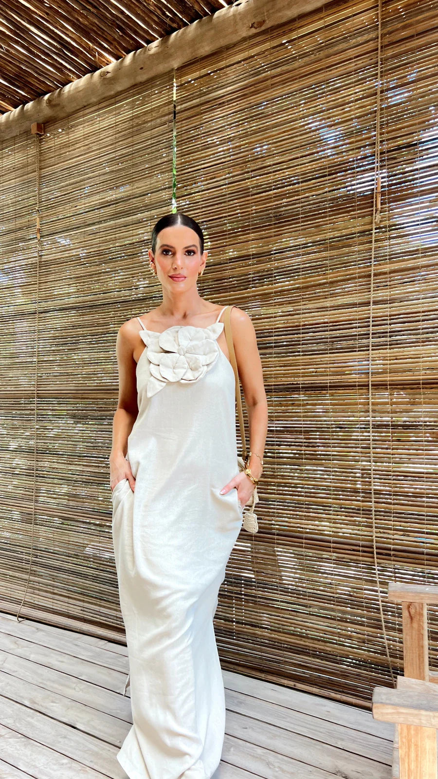 Flora | Linen Dress