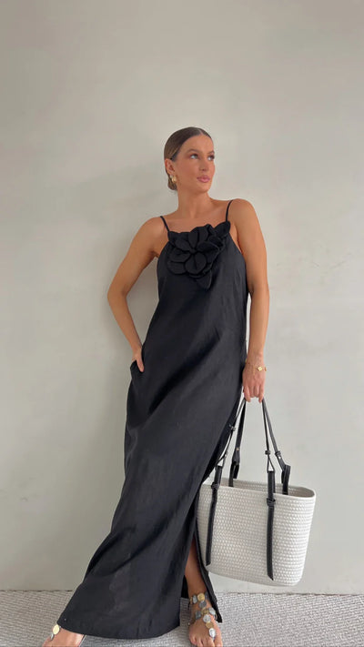 Flora | Linen Dress