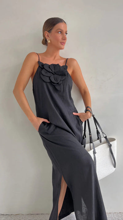 Flora | Linen Dress