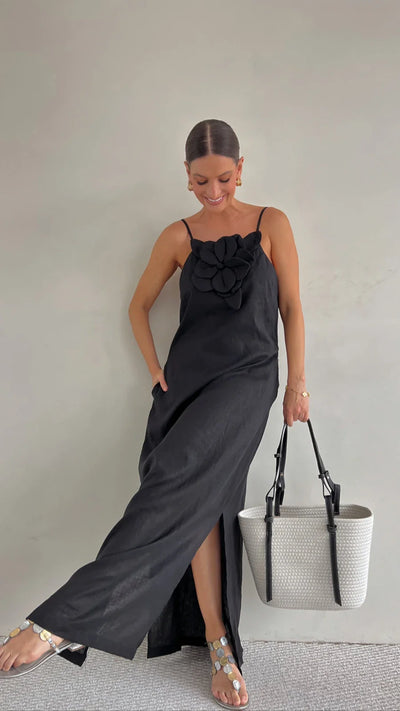 Flora | Linen Dress