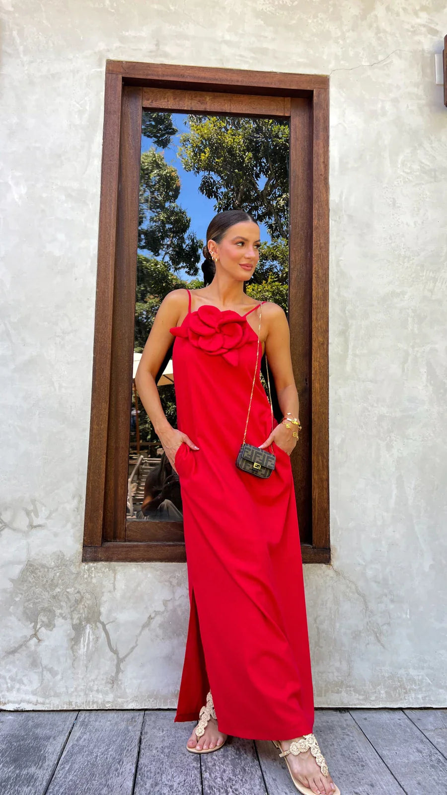 Flora | Linen Dress