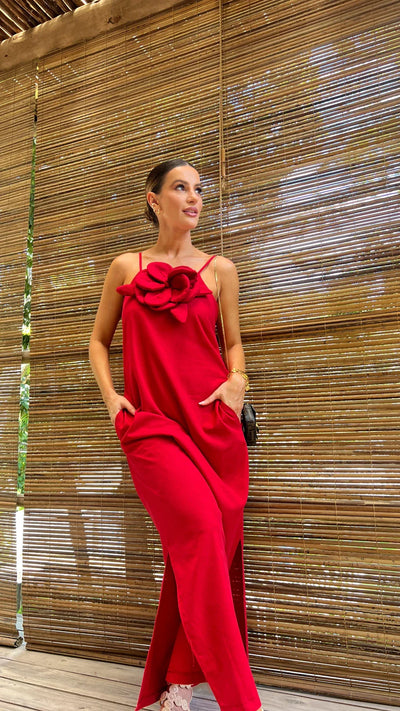 Flora | Linen Dress
