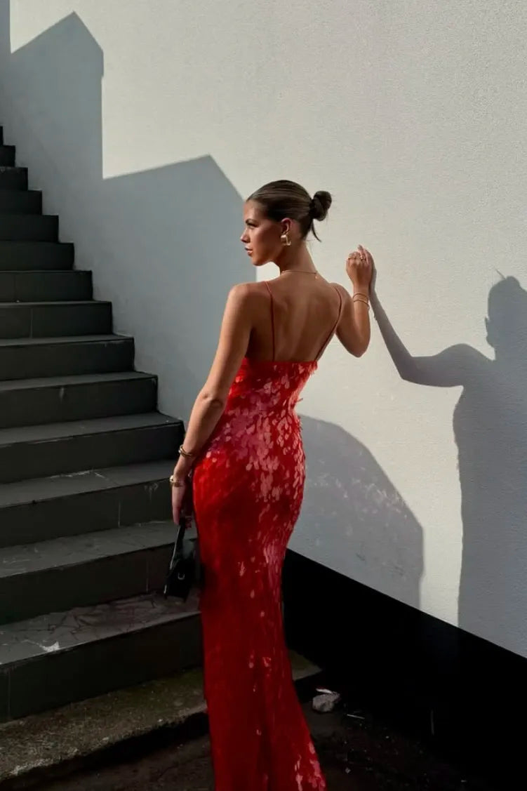 Rania  | Sequin Maxi Long Dress