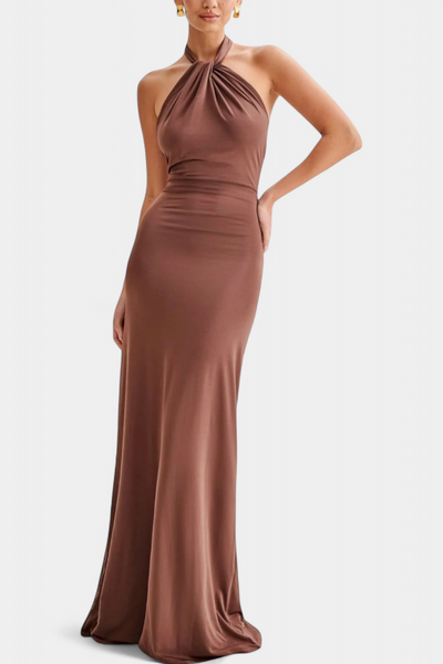 Megan | Backless Maxi Dress