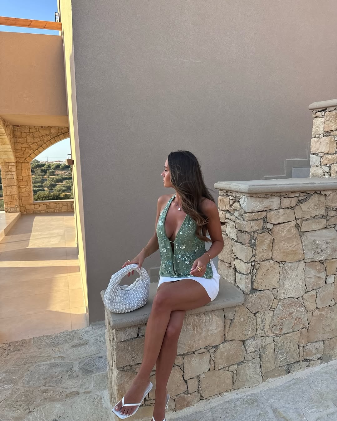 Stella | The Draped Halter Top
