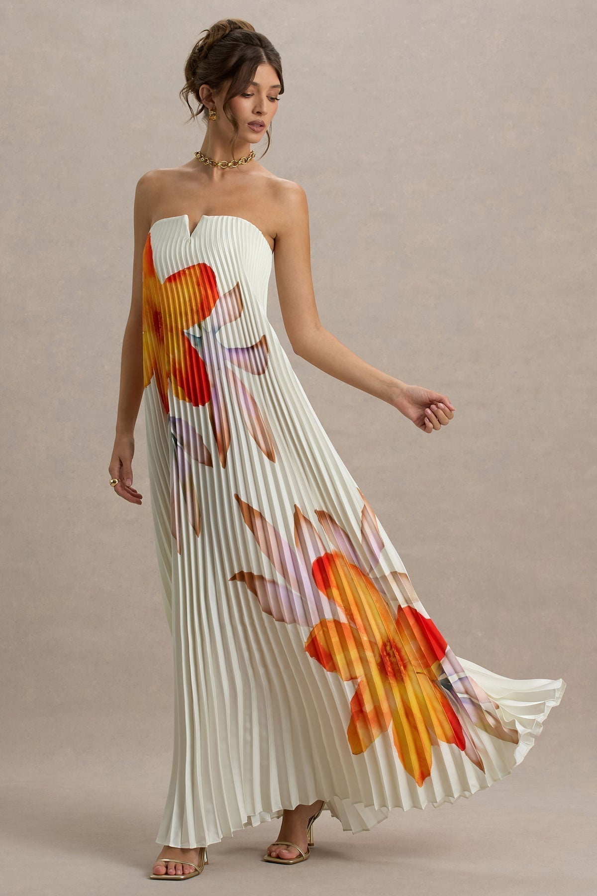 Aura | Pleated Dress