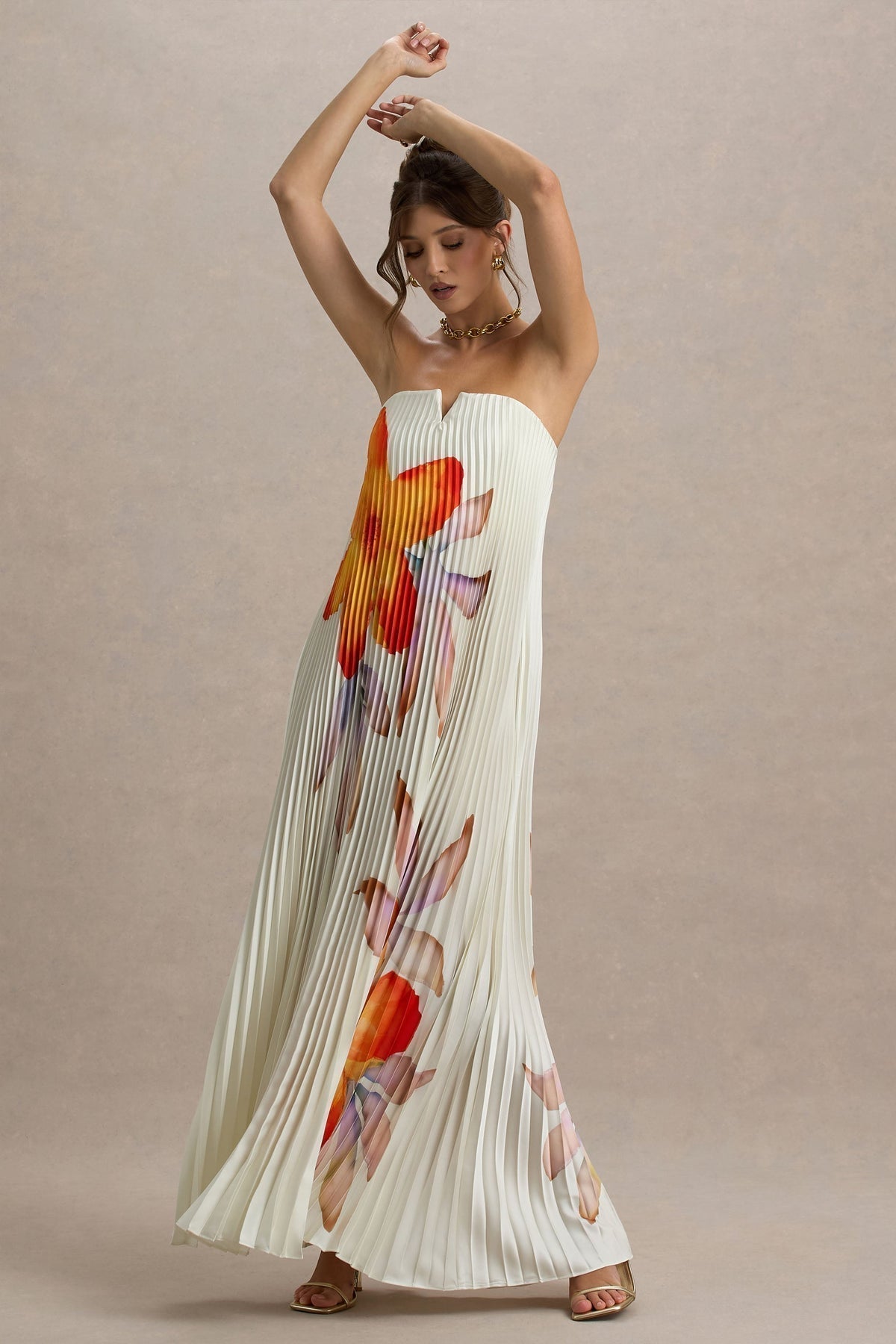 Aura | Pleated Dress