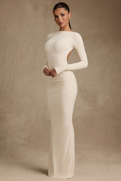 Athena | The Sculptural Jersey Gown