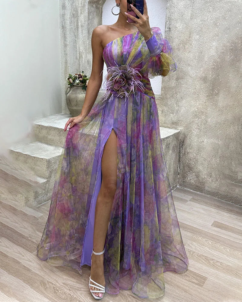Rae | Elegant Split Dress