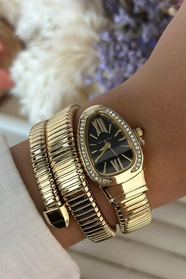 Sarah  | Snake Bracelet Watch