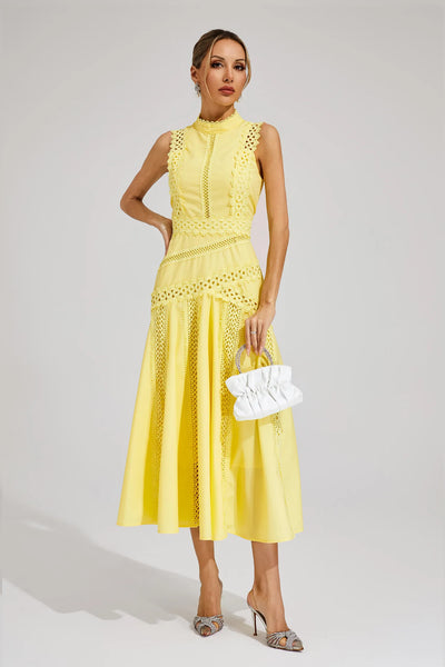 Miran | Sleeveless Lace Dress