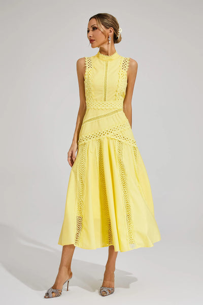 Miran | Sleeveless Lace Dress