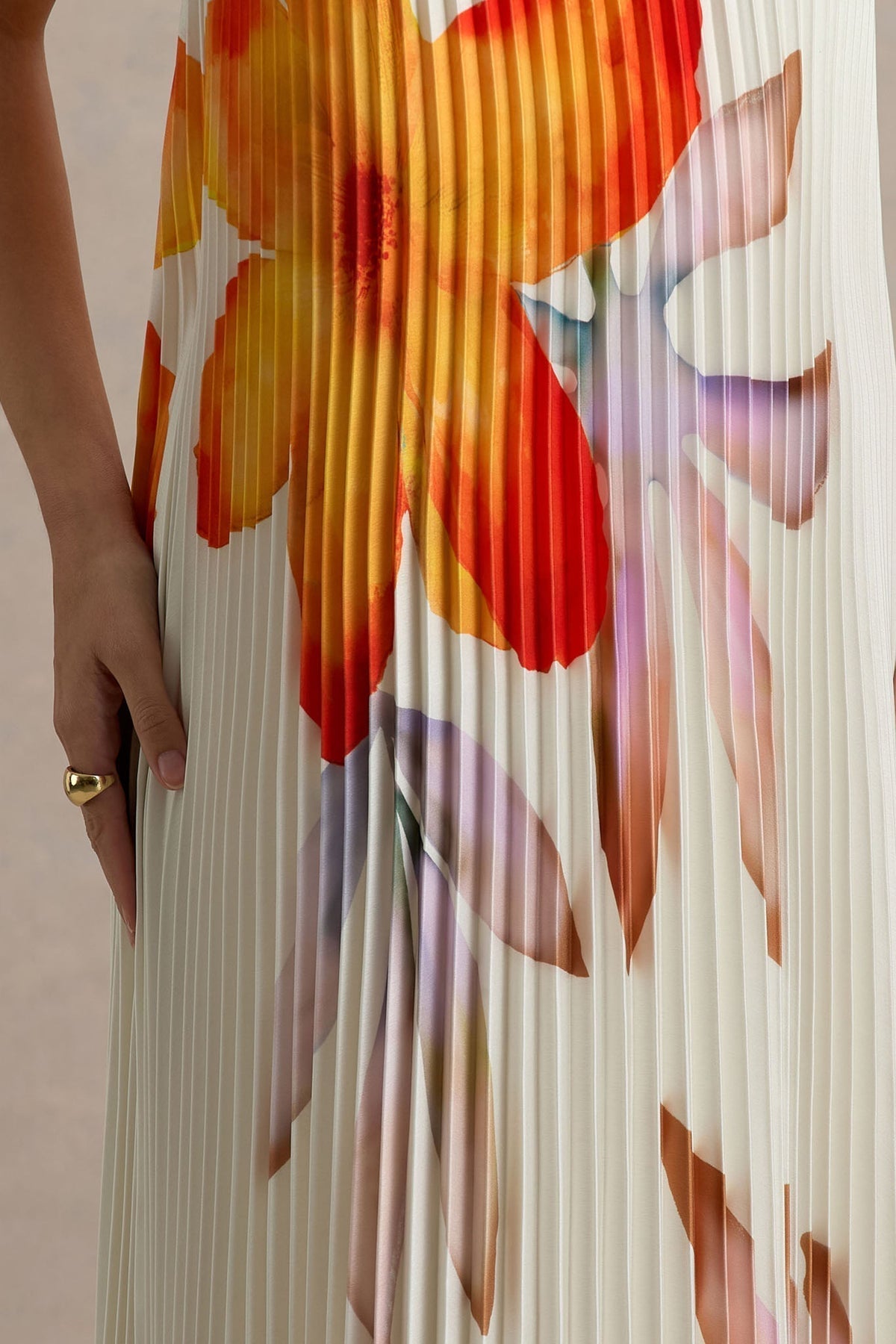 Aura | Pleated Dress