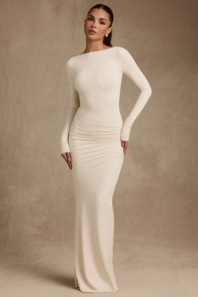 Athena | The Sculptural Jersey Gown