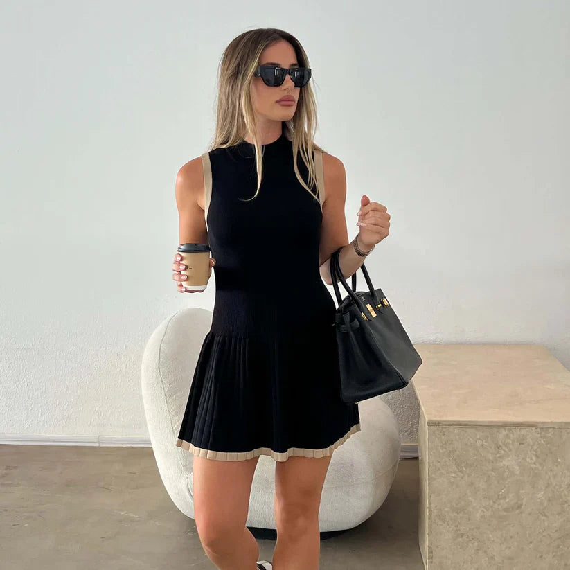 Lea | Ribbed Mini Dress