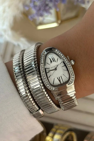 Sarah  | Snake Bracelet Watch