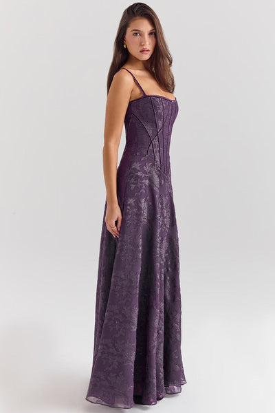 Estelle | One-Shoulder Satin Gown