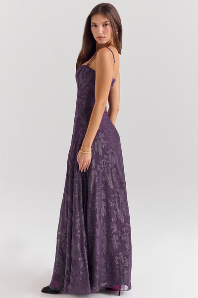 Estelle | One-Shoulder Satin Gown