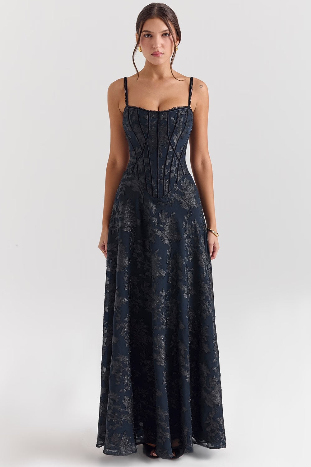 Estelle | One-Shoulder Satin Gown