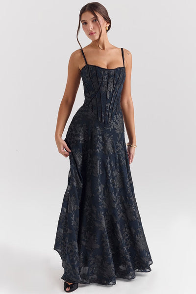 Estelle | One-Shoulder Satin Gown