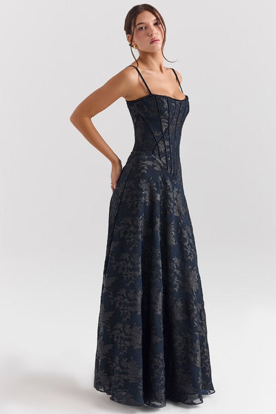 Estelle | One-Shoulder Satin Gown