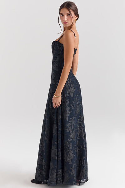 Estelle | One-Shoulder Satin Gown
