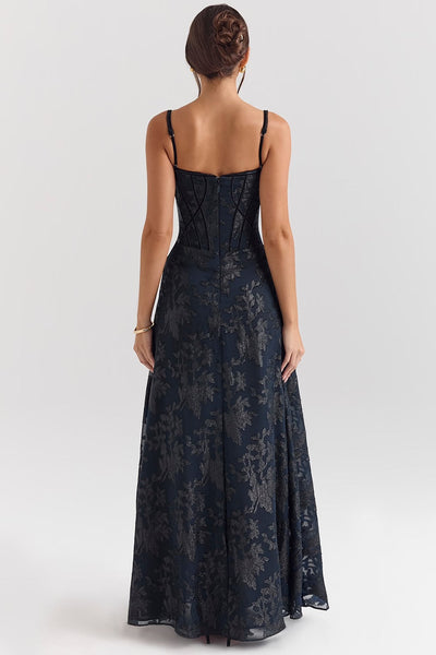 Estelle | One-Shoulder Satin Gown