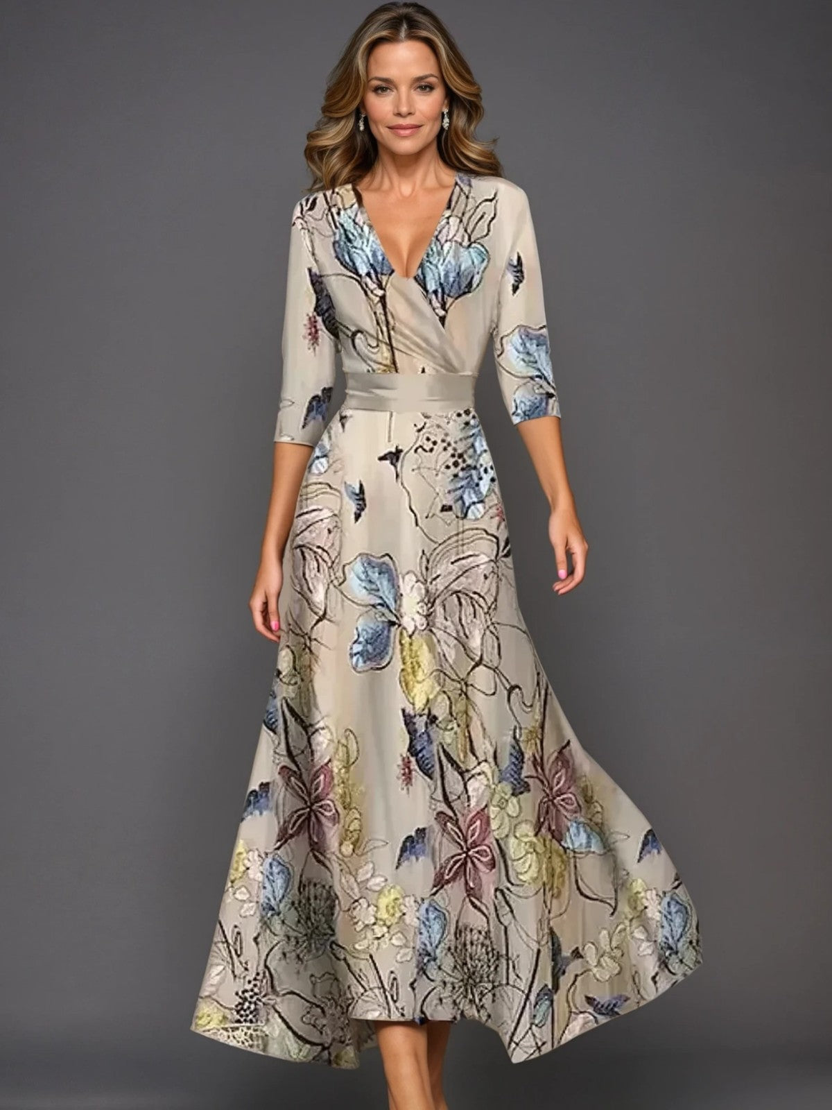 Emilia | Floral Maxi Dress