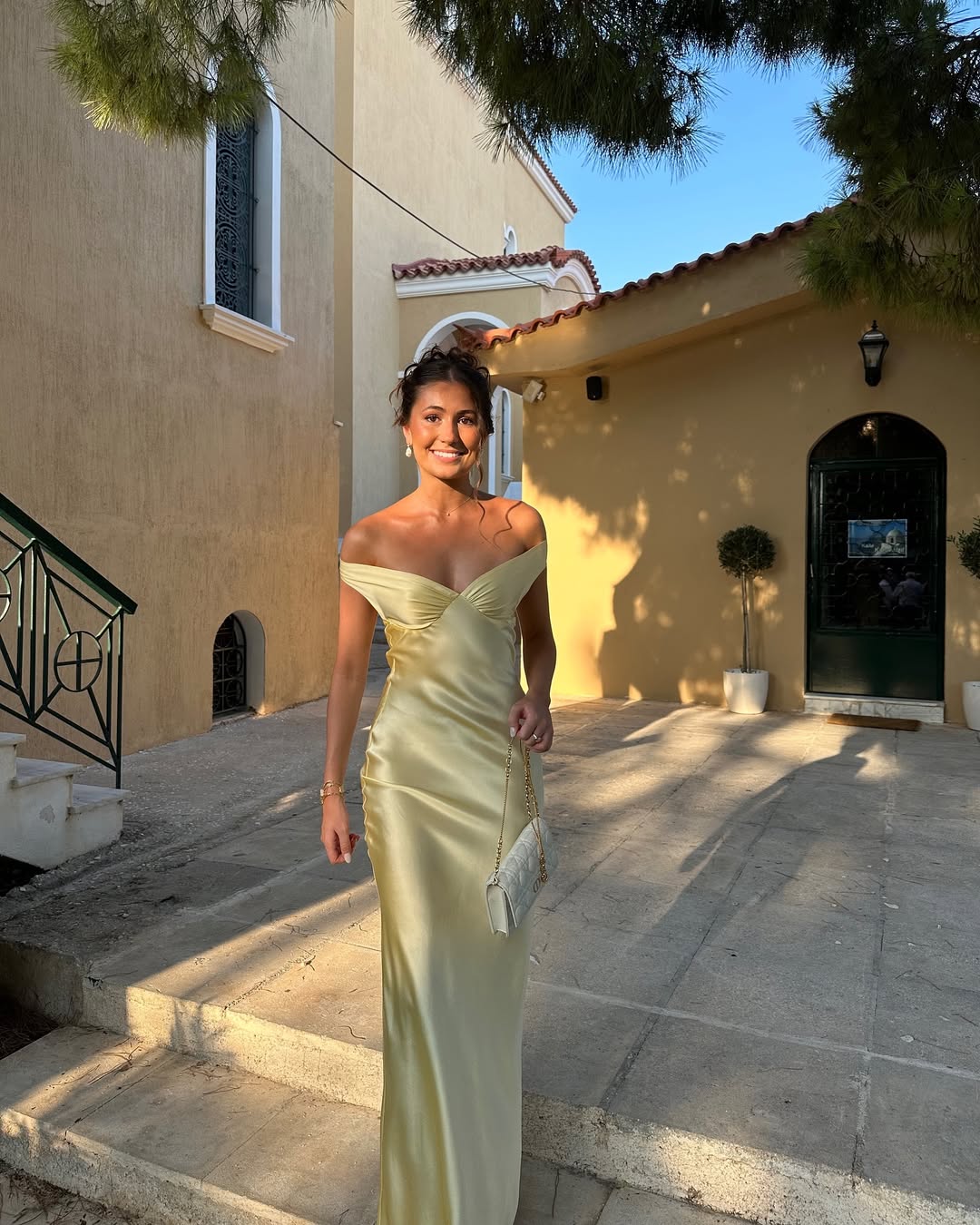 Zoe  | Satin Backless Maxi Dress