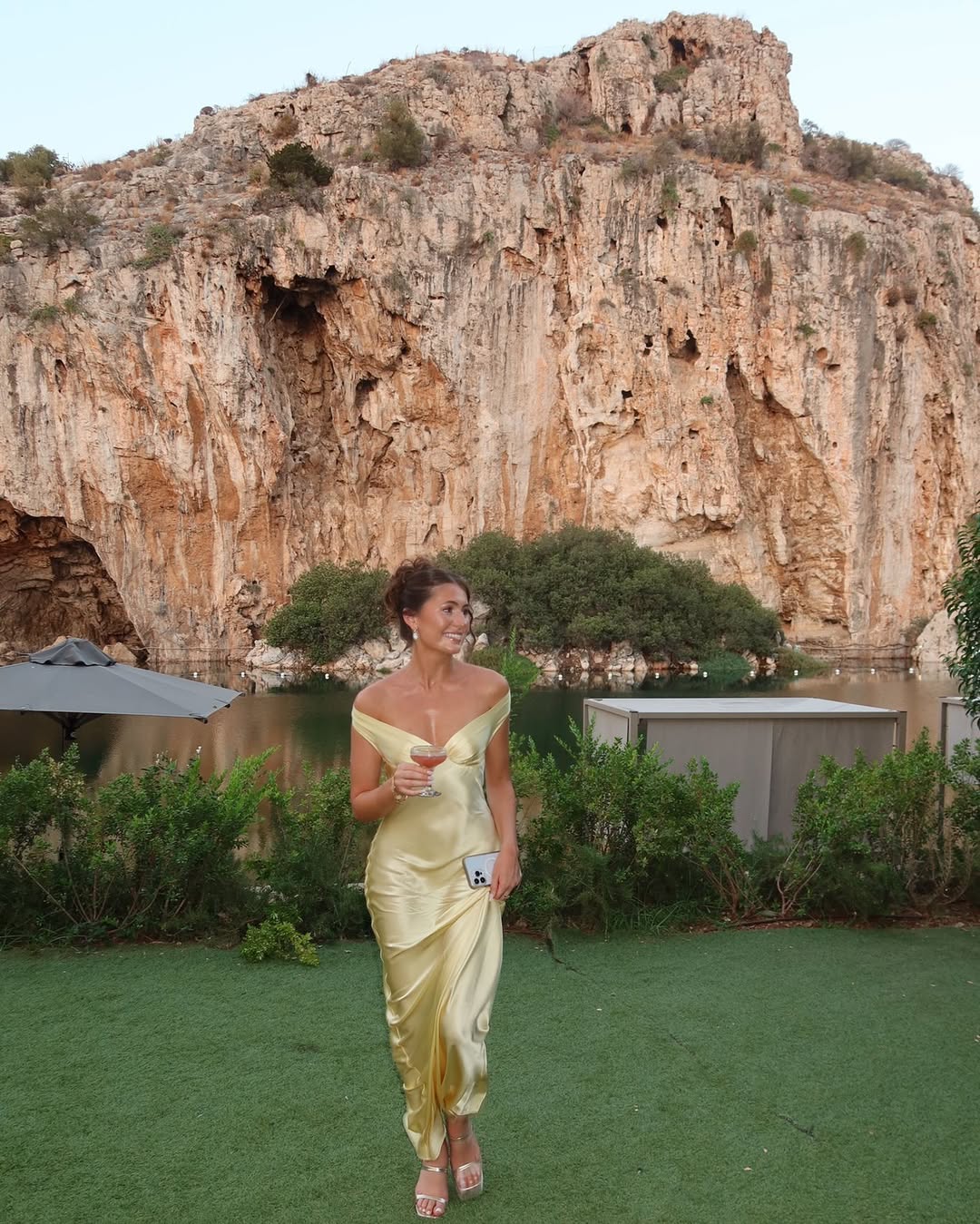 Zoe  | Satin Backless Maxi Dress