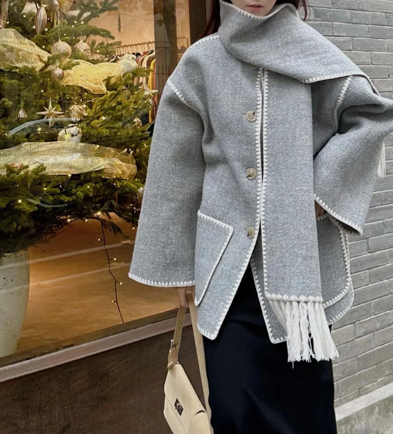 Lydia | Jacket & Scarf