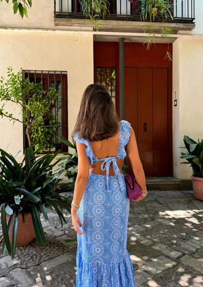 Cloe | Ruffled Maxi Dress