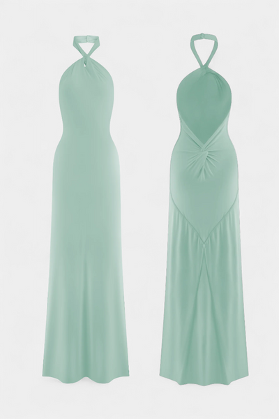 Megan | Backless Maxi Dress