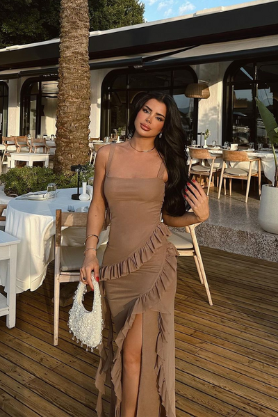 Josephine Ruffle | Maxi Dress