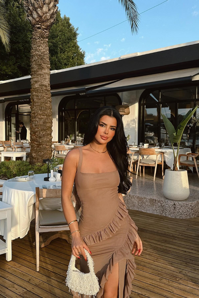 Josephine Ruffle | Maxi Dress