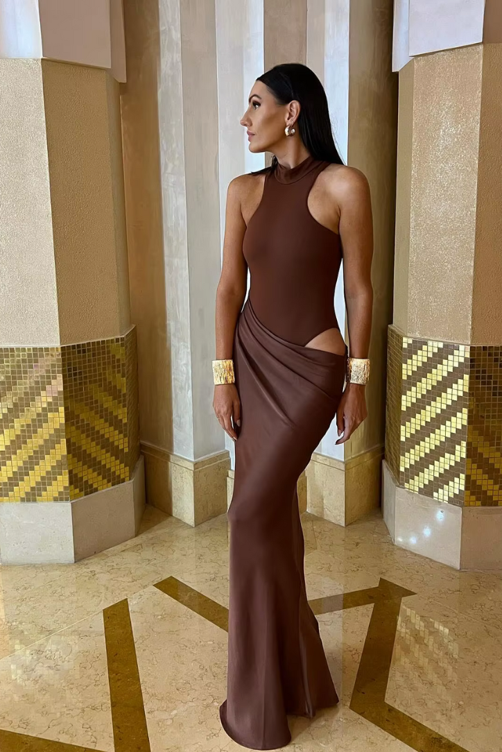 Silvia | Asymmetrical Evening Gown