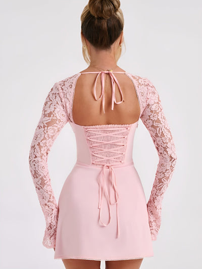Laurente | Mini Dress - Blush
