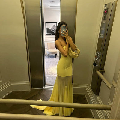 Tyla | Slim Bustier Maxi Dress