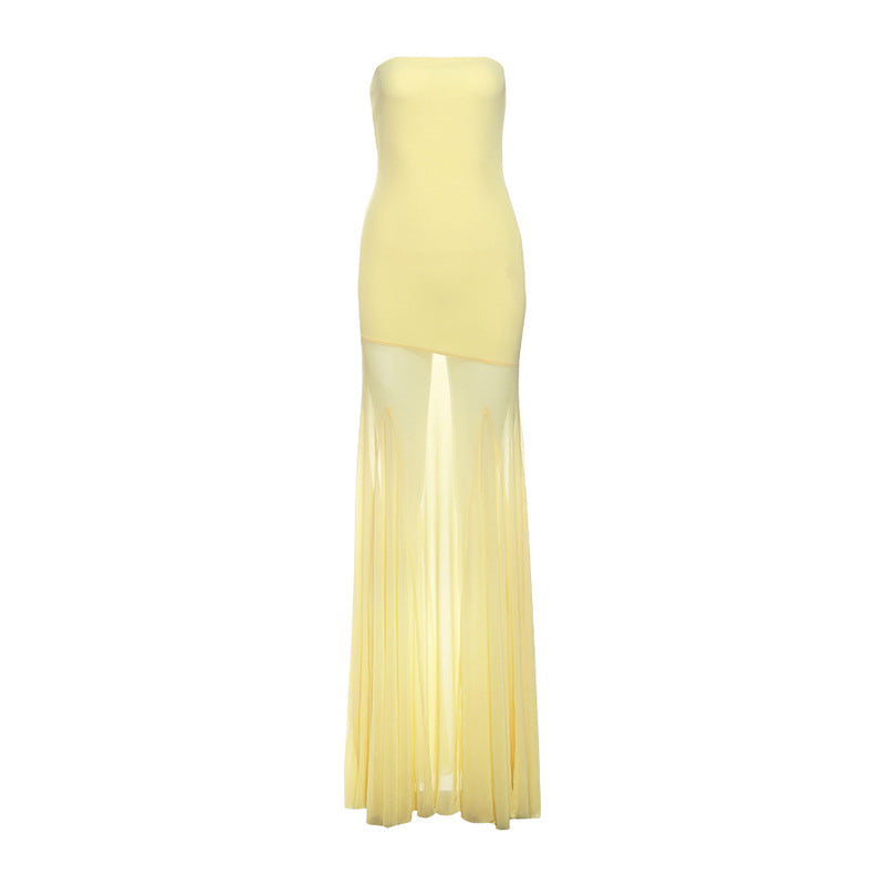 Tyla | Slim Bustier Maxi Dress