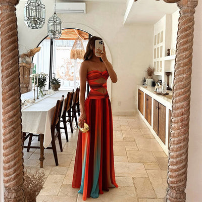 Mia | Strapless Maxi Dress