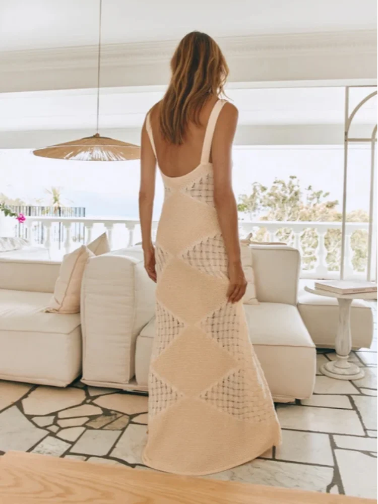 Clara | Knitted Maxi Dress