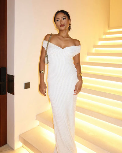 Soraia | Elegant Backless Maxi Dress