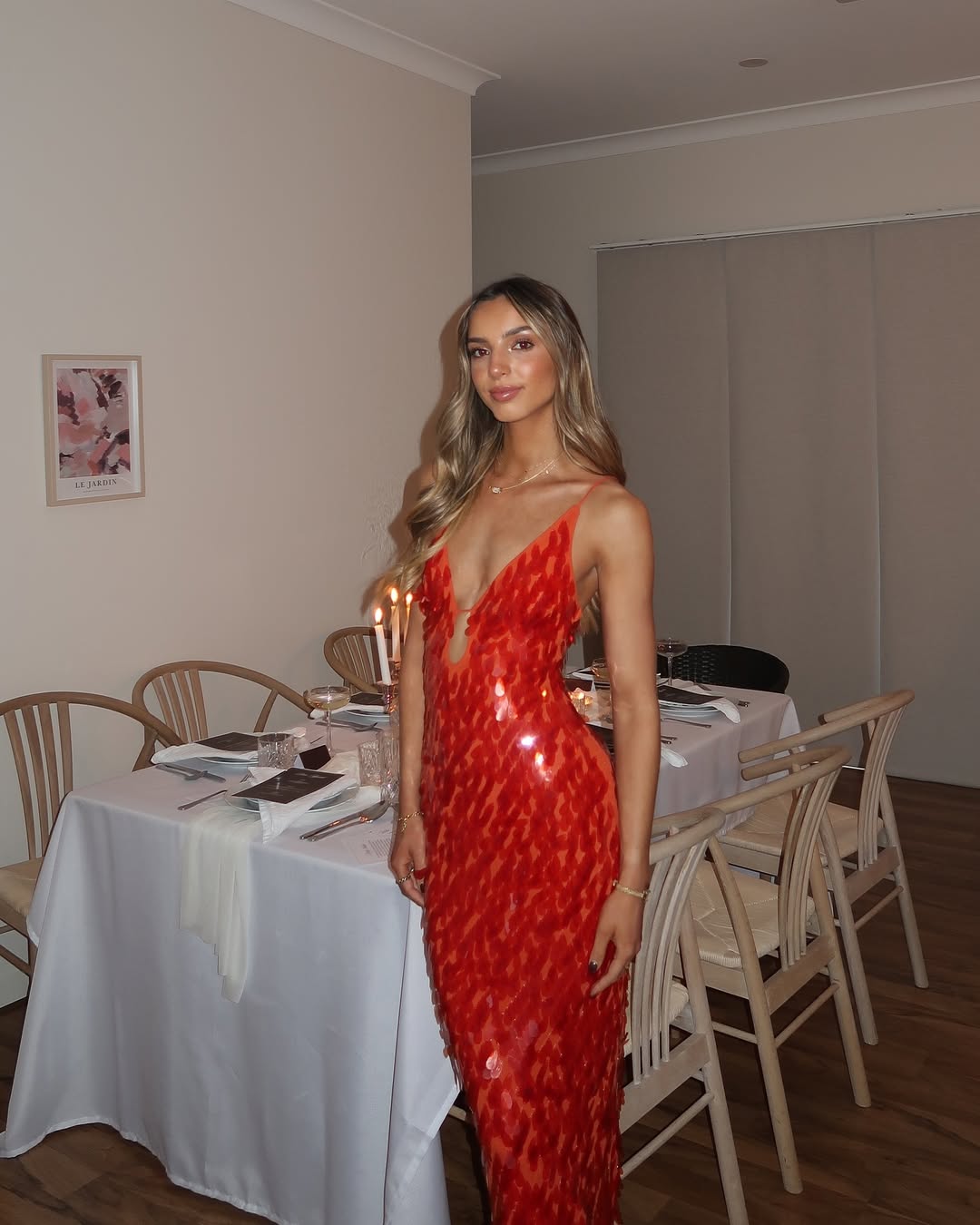 Rania  | Sequin Maxi Long Dress