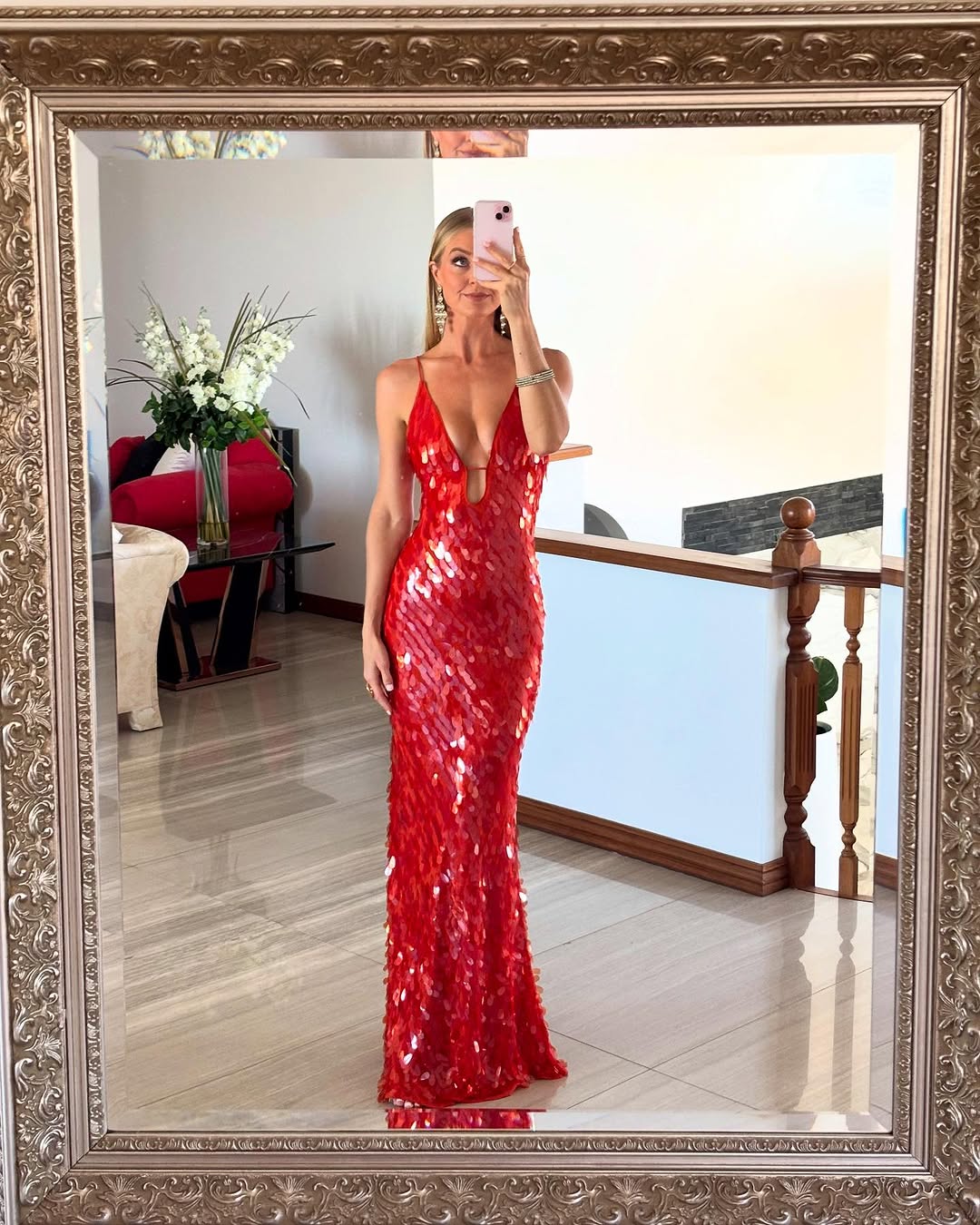 Rania  | Sequin Maxi Long Dress