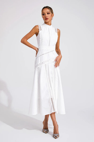Miran | Sleeveless Lace Dress