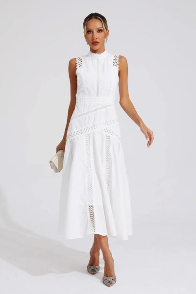 Miran | Sleeveless Lace Dress