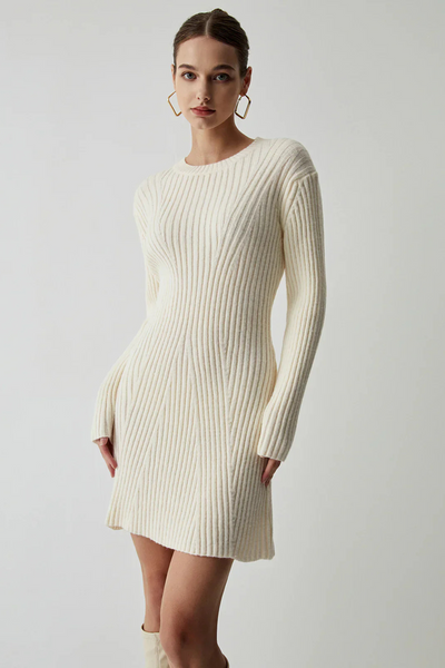 Maya | Rib Knit Dress