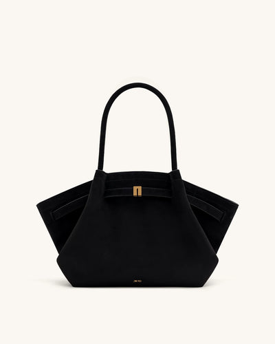HANA MEDIUM SUEDE TOTE BAG