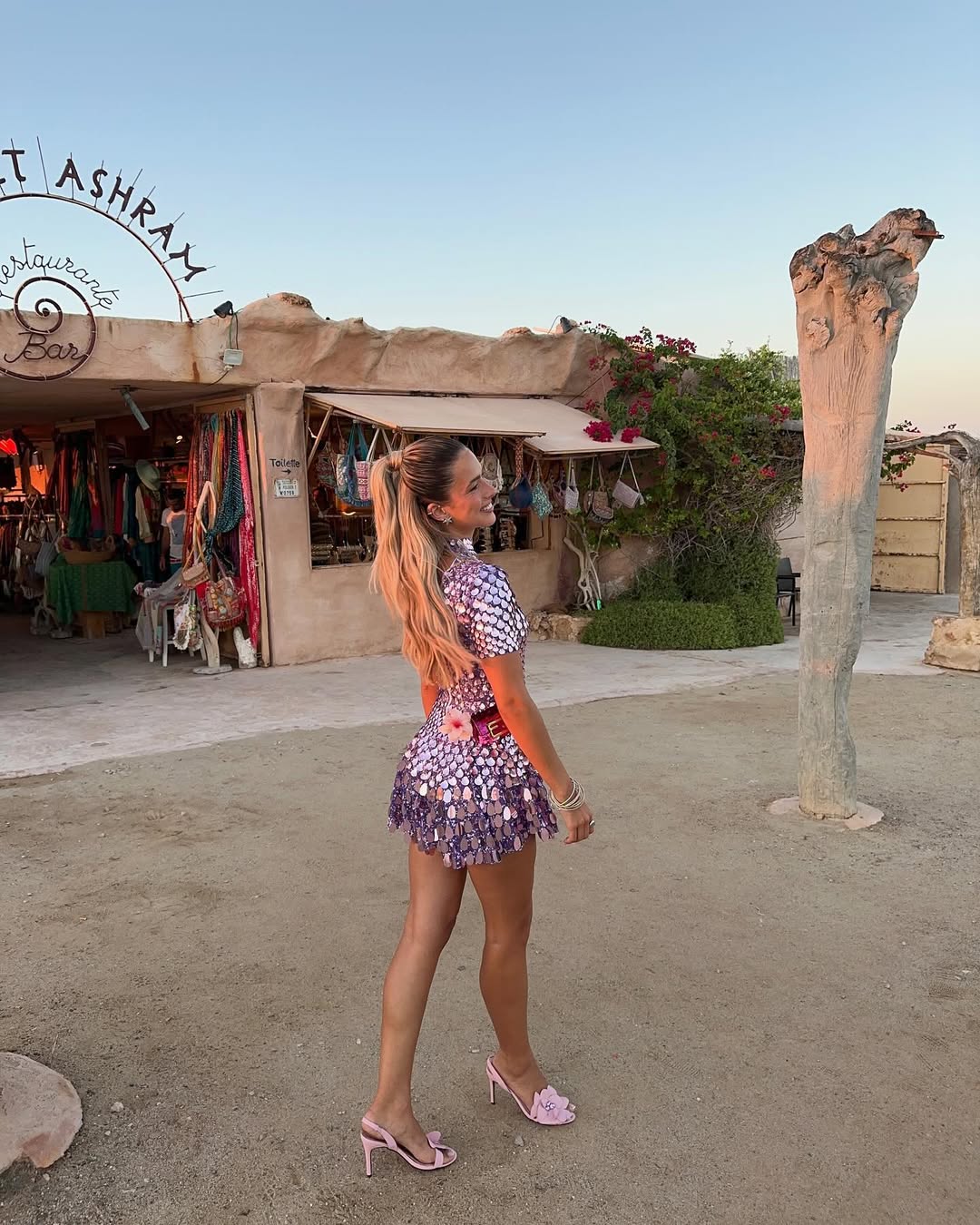 Tania | High Neck Mini Dress