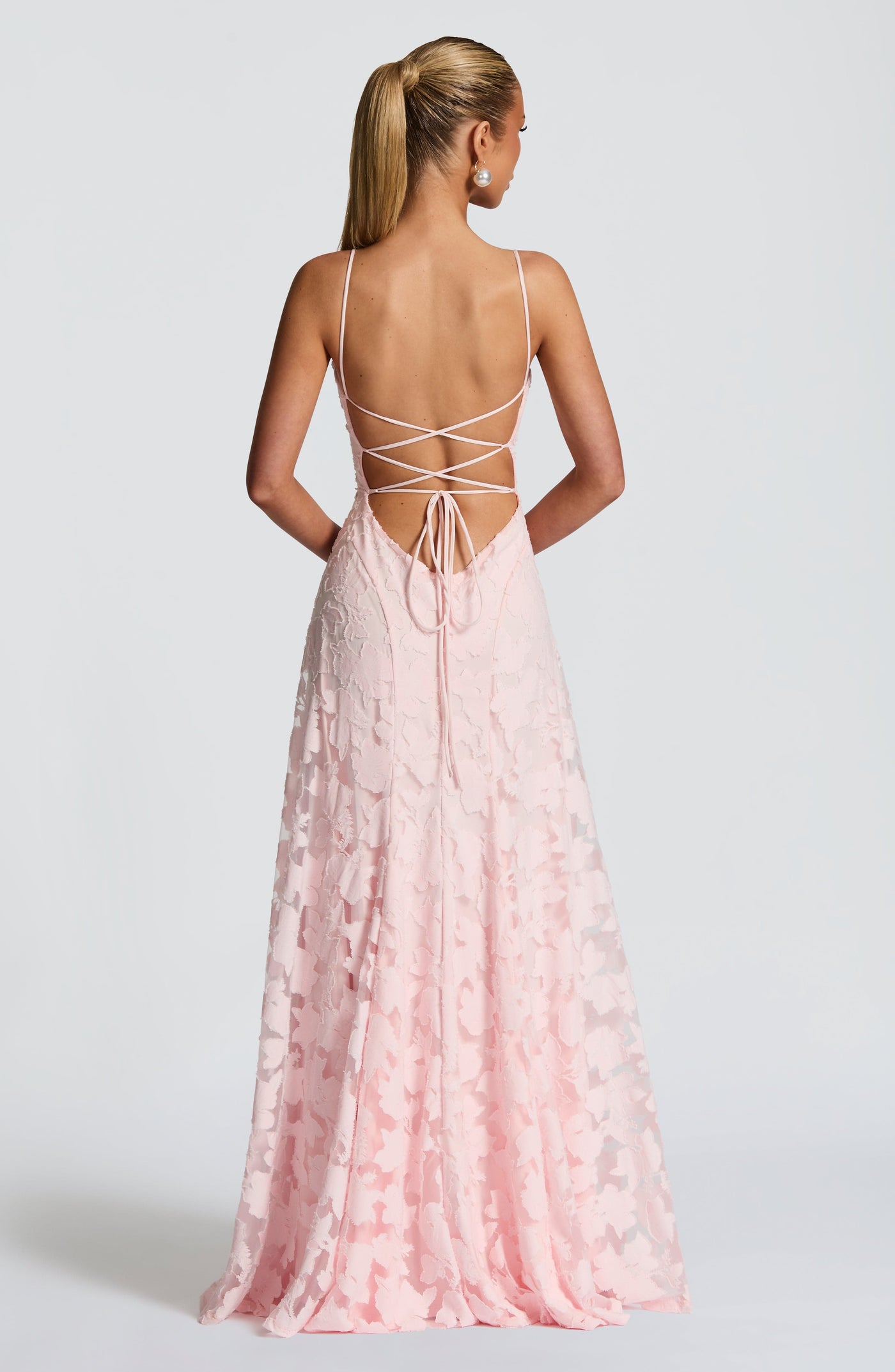 Rita | Lace Corset Maxi Dress